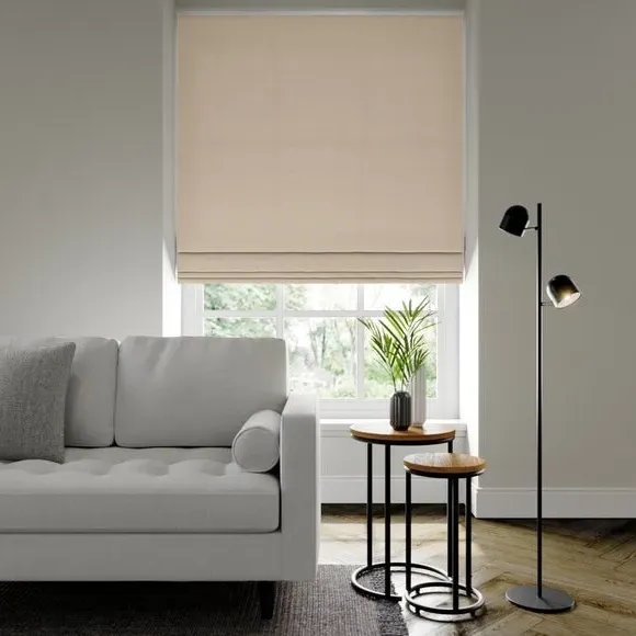 Made to Measure Roman Blind - Natural, Polyester