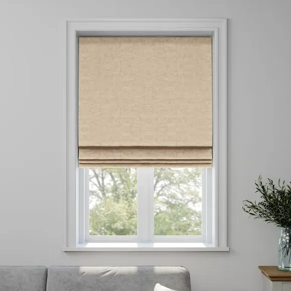 Made to Measure Roman Blind - Natural, Velvet