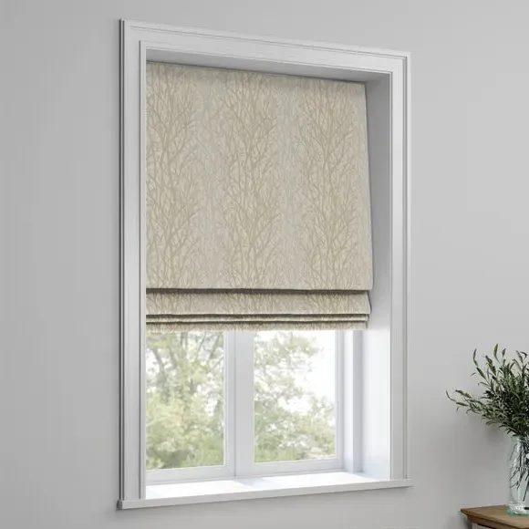 Made to Measure Roman Blind - Natural, Woven