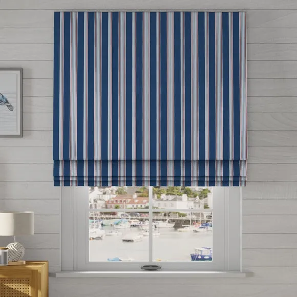 Made to Measure Roman Blind - Nautical Stripe