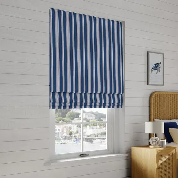 Made to Measure Roman Blind - Nautical Stripe