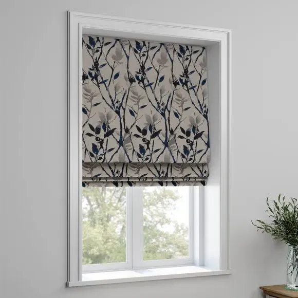 Made to Measure Roman Blind - Navy