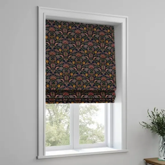Made to Measure Roman Blind - Navy