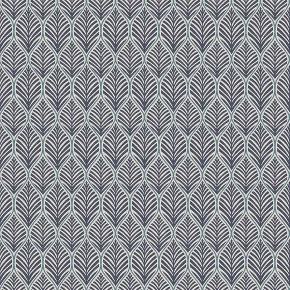 Made to Measure Roman Blind - Navy, Fire Retardant