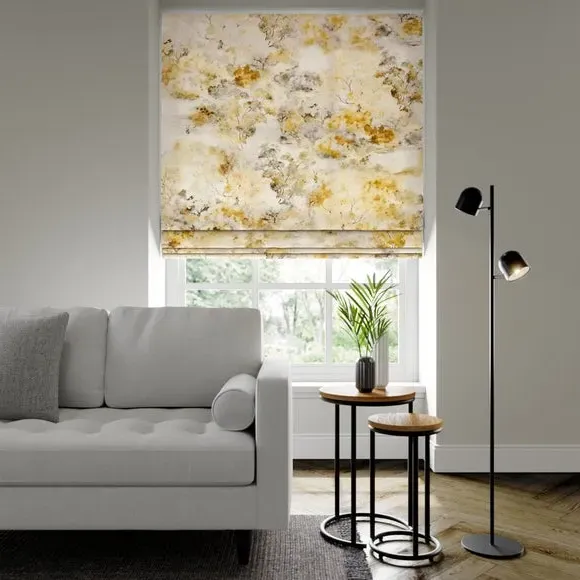 Made to Measure Roman Blind - Ochre