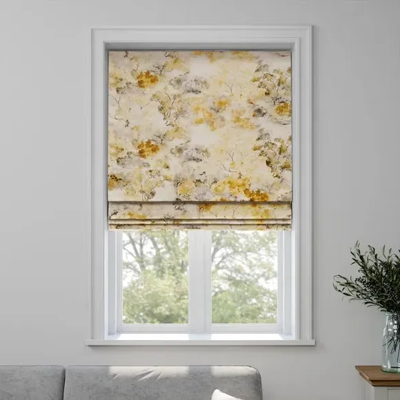 Made to Measure Roman Blind - Ochre