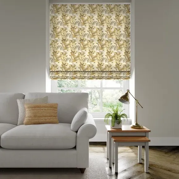Made to Measure Roman Blind - Ochre