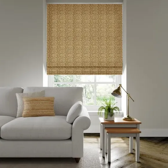 Made to Measure Roman Blind - Ochre