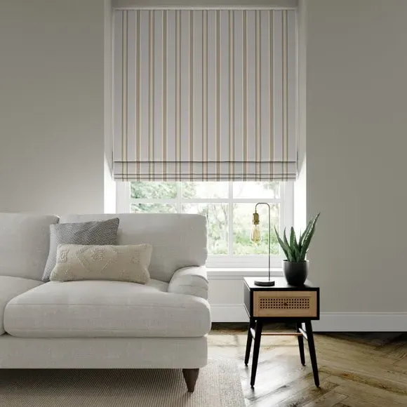 Made to Measure Roman Blind - Ochre, Fabric
