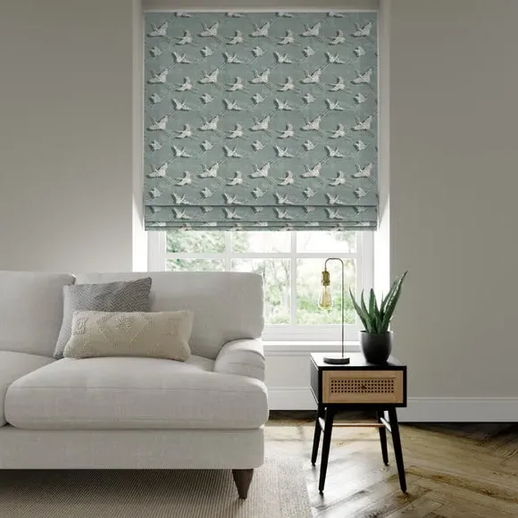 Made to Measure Roman Blind - Olive, Printed image