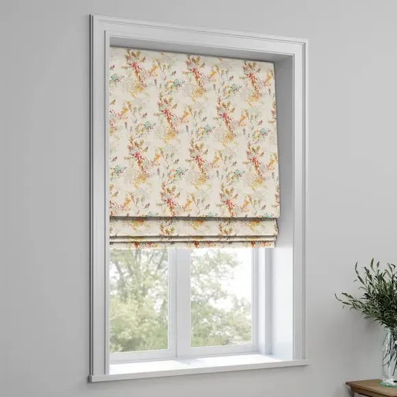 Made to Measure Roman Blind - Orange