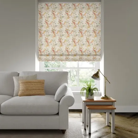 Made to Measure Roman Blind - Orange