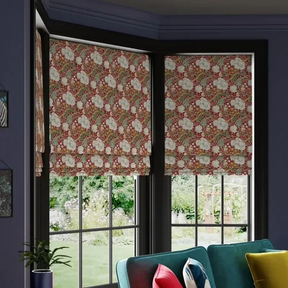 Made to Measure Roman Blind - Paprika, Velvet