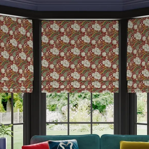 Made to Measure Roman Blind - Paprika, Velvet