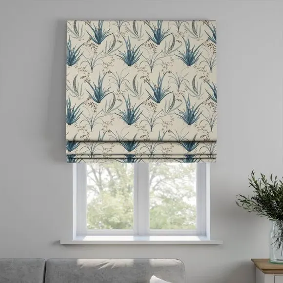 Made to Measure Roman Blind - Peacock, Fabric