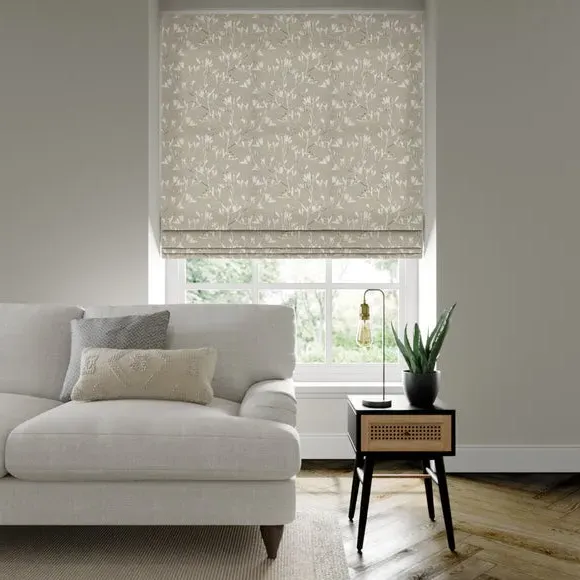 Made to Measure Roman Blind - Pebble, Jacquard image