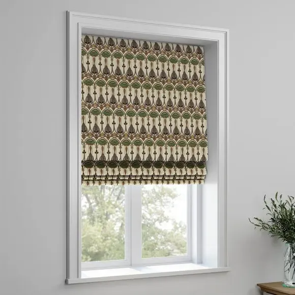 Made to Measure Roman Blind - Petrol