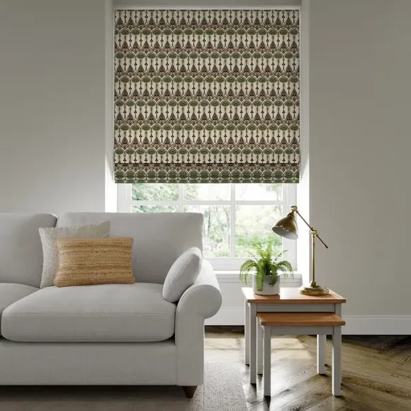 Made to Measure Roman Blind - Petrol