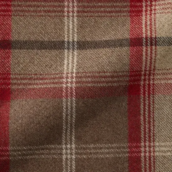 Made to Measure Roman Blind - Rosso Check
