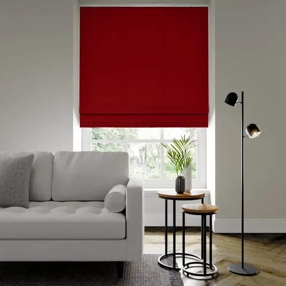 Made to Measure Roman Blind - Rosso, Polyester