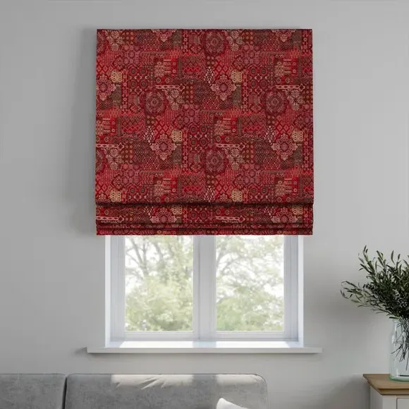 Made to Measure Roman Blind - Rosso, Polyester