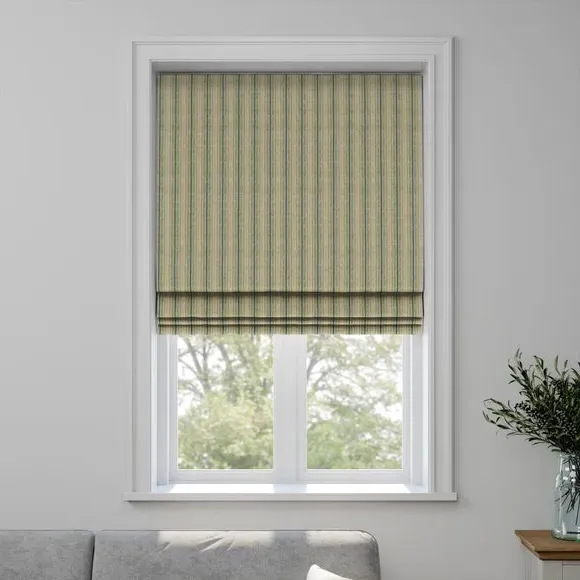 Made to Measure Roman Blind - Sage, Cotton