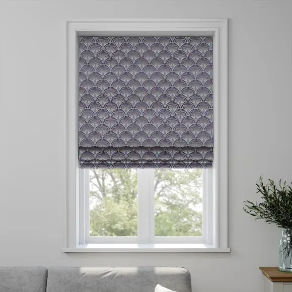 Made to Measure Roman Blind - Sapphire