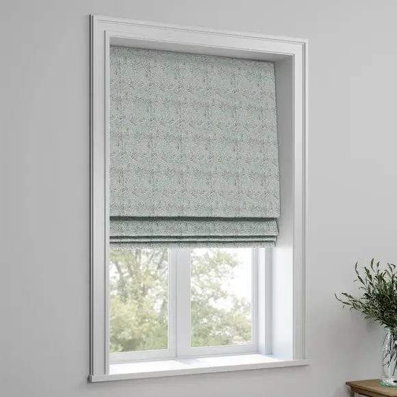 Made to Measure Roman Blind - Seafoam, Cotton