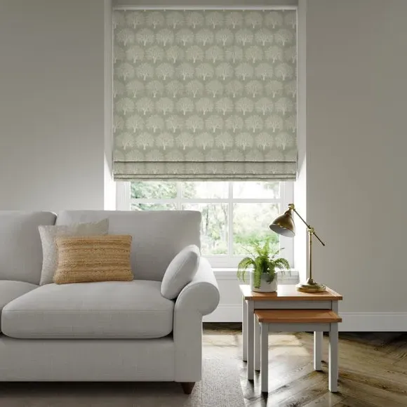 Made to Measure Roman Blind - Seafoam