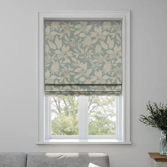 Made to Measure Roman Blind - Seafoam