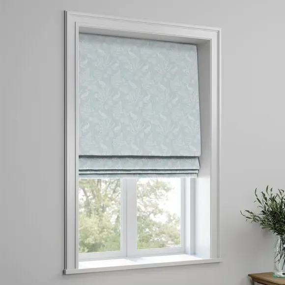 Made to Measure Roman Blind - Seafoam