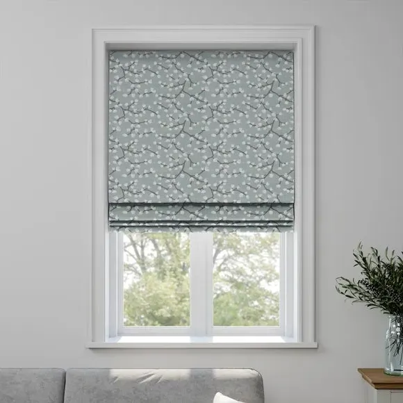 Made to Measure Roman Blind - Seafoam