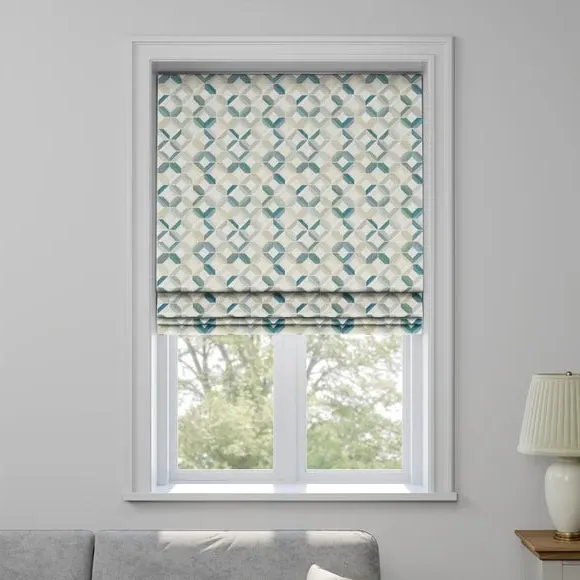 Made to Measure Roman Blind - Seafoam