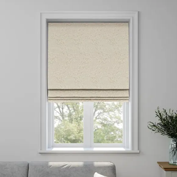 Made to Measure Roman Blind - Sesame, Jacquard