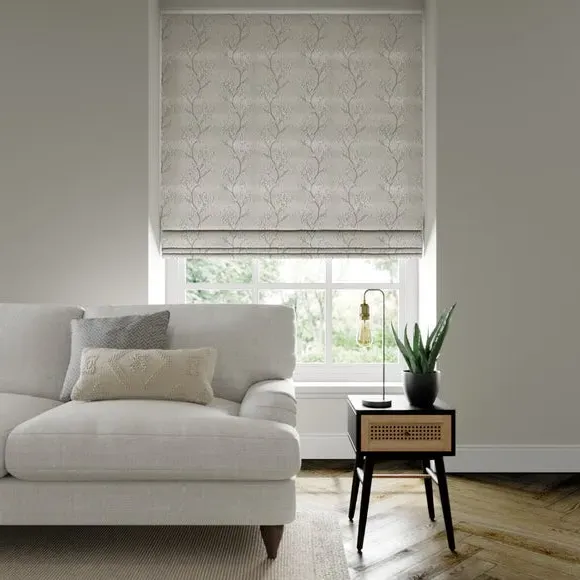 Made to Measure Roman Blind - Silver