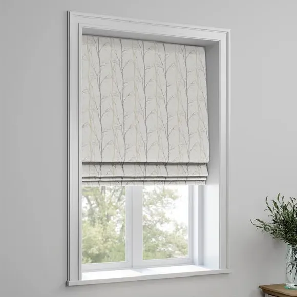 Made to Measure Roman Blind - Silver