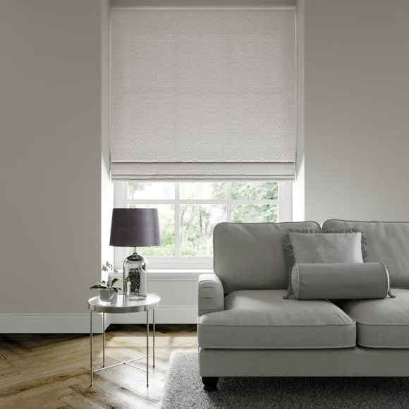 Made to Measure Roman Blind - Silver