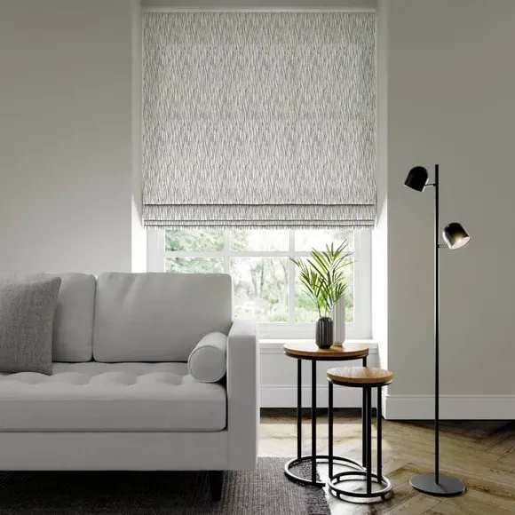 Made to Measure Roman Blind - Silver