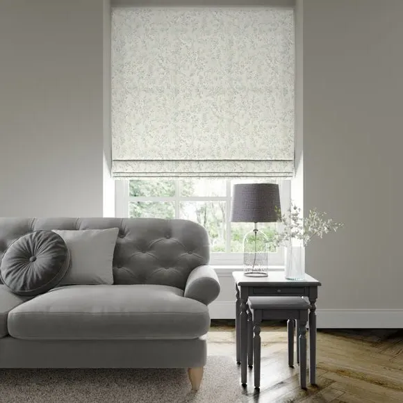 Made to Measure Roman Blind - Sky Blue