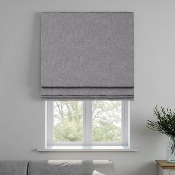 Made to Measure Roman Blind - Smoke, Fire Retardant