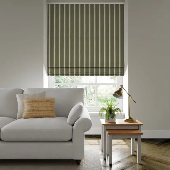 Made to Measure Roman Blind - Spruce, Jacquard
