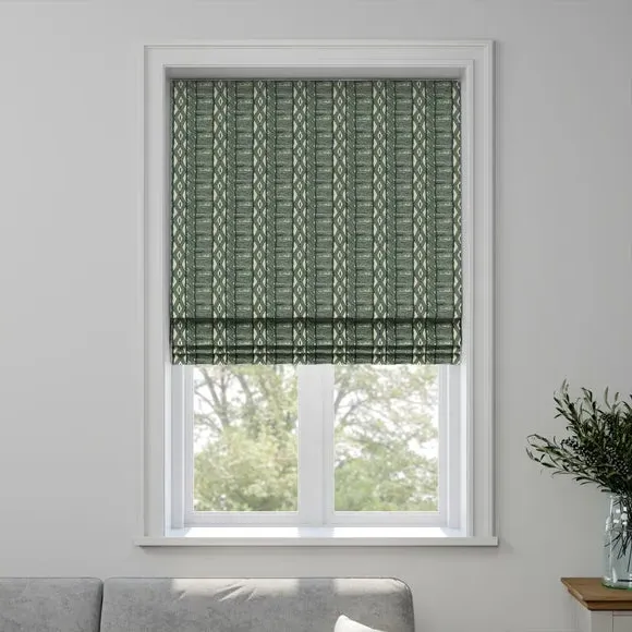 Made to Measure Roman Blind - Storm, Cotton Linen