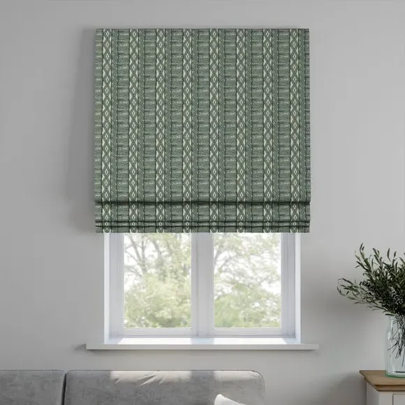 Made to Measure Roman Blind - Storm, Cotton Linen
