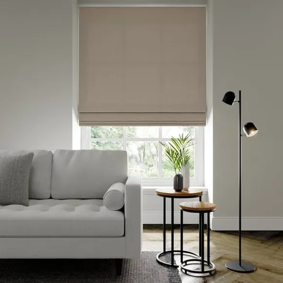 Made to Measure Roman Blind - Taupe, Polyester