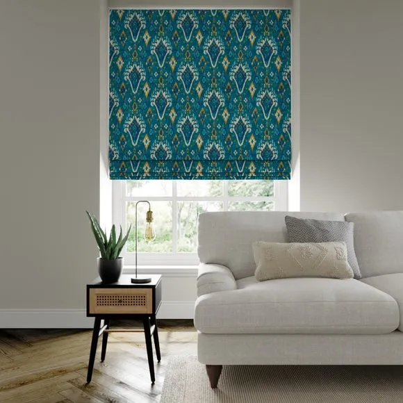 Made to Measure Roman Blind - Teal