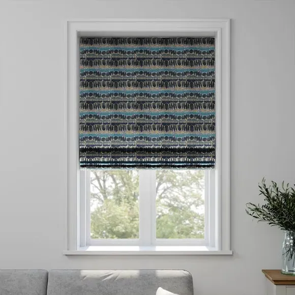Made to Measure Roman Blind - Teal
