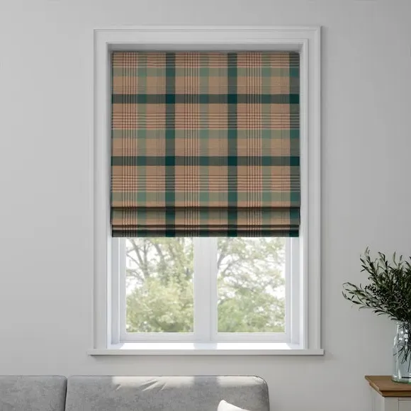 Made to Measure Roman Blind - Teal