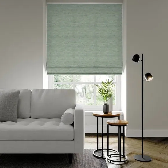 Made to Measure Roman Blind - Teal, Fabric