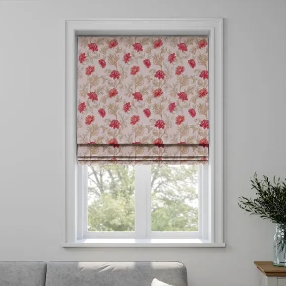 Made to Measure Roman Blind - Terracotta, Fabric