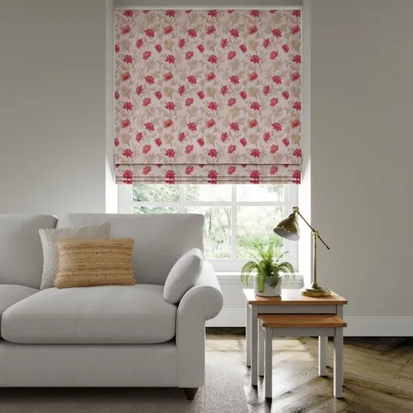 Made to Measure Roman Blind - Terracotta, Fabric image